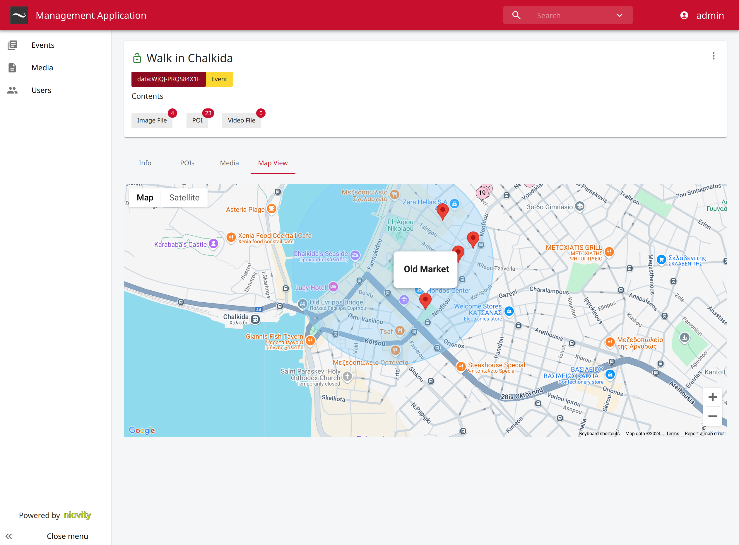 Backoffice UI